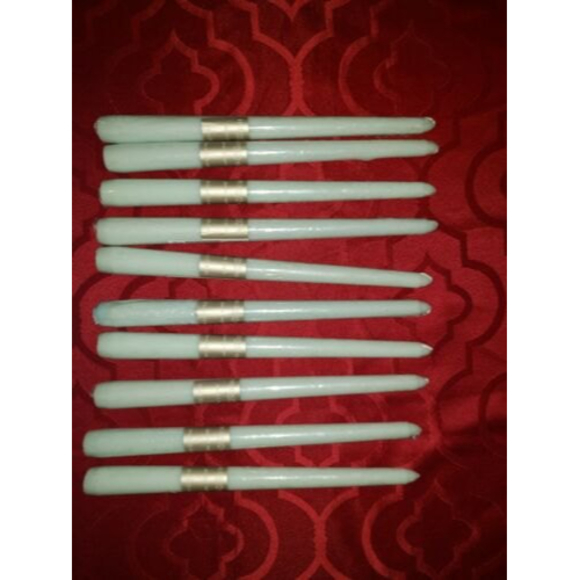 Dinner Like Taper Candles 10 Inch Unscented 10 Pack Wedding Home Decor Spa - Picture 1 of 3